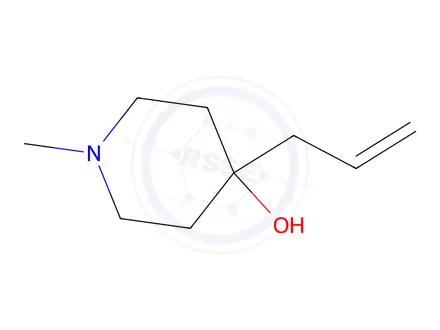 Chemical structure of 4-Allyl-1-methylpiperidin-4-ol