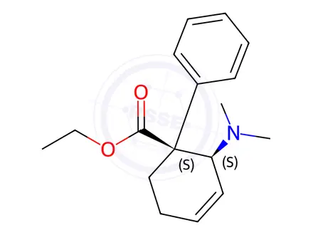 Chemical structure of Tilidine Impurity 3