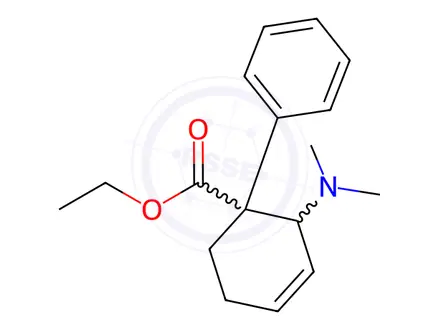 Chemical structure of Tilidine Impurity 2
