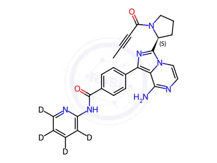 Chemical structure of Acalabrutinib Impurity 65