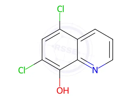 Chemical structure of Clioquinol Impurity 2 (Clioquinol EP Impurity B)