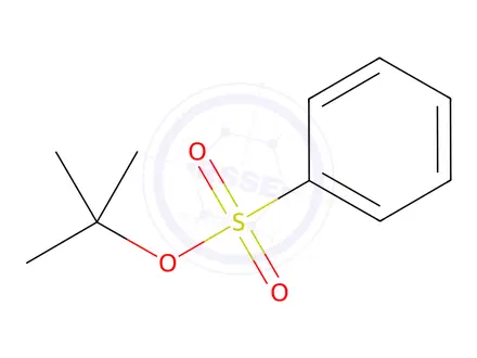 Chemical structure of tert-butyl benzenesulfonate