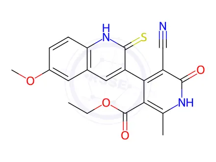 Chemical structure of Finerenone Impurity 342