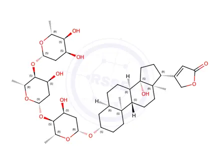 Chemical structure of Digoxin EP Impurity A