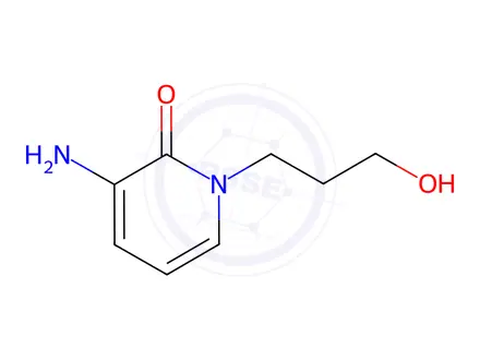 Chemical structure of 3-Amino-1-(3-hydroxypropyl)pyridin-2(1H)-one
