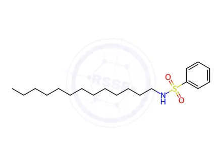 Chemical structure of N-Tridecylbenzenesulfonamide