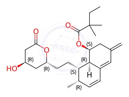 Chemical structure of Simvastatin Impurity 85