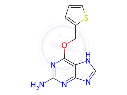 Chemical structure of Lomeguatrib Impurity 27
