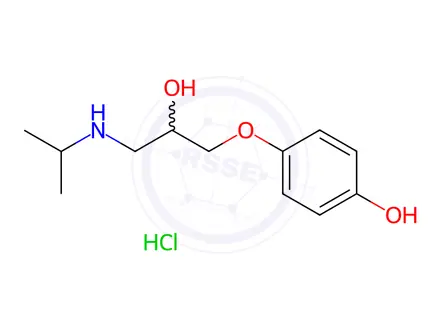 Chemical structure of Bisoprolol Impurity 14 (HCl Salt)