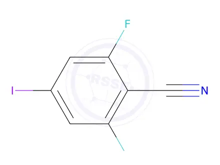 Chemical structure of 2,6-Difluoro-4-iodobenzonitrile