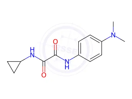 Chemical structure of N1-Cyclopropyl-N2-(4-(dimethylamino)phenyl)oxalamide