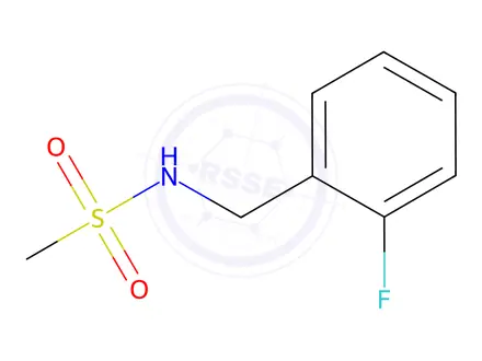 Chemical structure of N-(2-Fluorobenzyl)methanesulfonamide