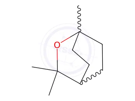Chemical structure of 1,8-Cineole