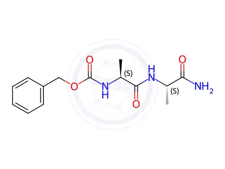Chemical structure of Z-ALA-ALA-NH2