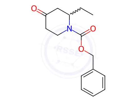 Chemical structure of Benzyl 2-ethyl-4-oxopiperidine-1-carboxylate