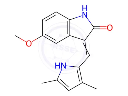 Chemical structure of Semaxanib Impurity 50