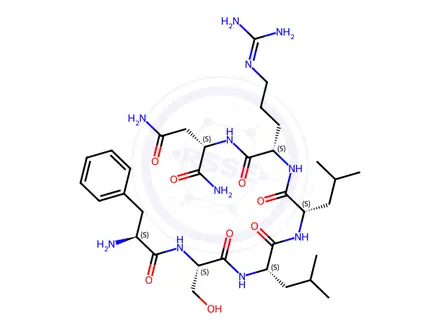 Chemical structure of Scrambled TRAP Fragment