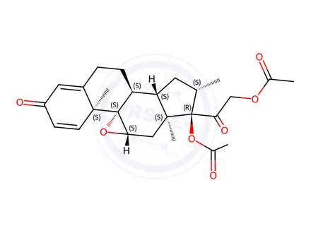 Chemical structure of Betamethasone Impurity 136