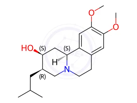 Chemical structure of (2S,3R,11bS)-Dihydrotetrabenazine