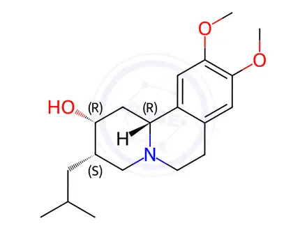 Chemical structure of (2R,3S,11bR)-Dihydrotetrabenazine;