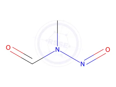 Chemical structure of N-Methyl-N-Nitrosoformamide