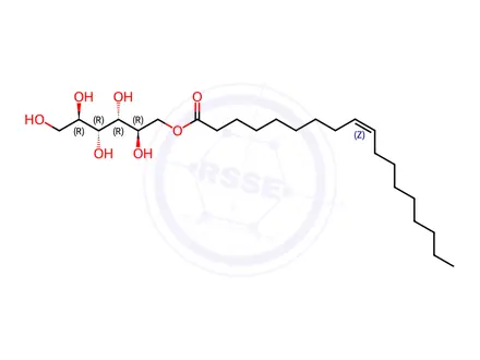 Chemical structure of Mannitol Monooleate