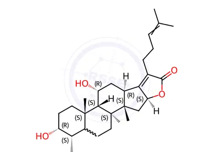 Chemical structure of 16-Deacetylfusidic Acid γ-Lactone