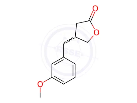 Chemical structure of Enterolactone Impurity 4