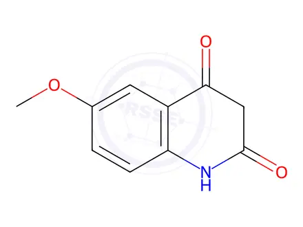Chemical structure of 6-methoxy-1,2,3,4-tetrahydroquinoline-2,4-dione