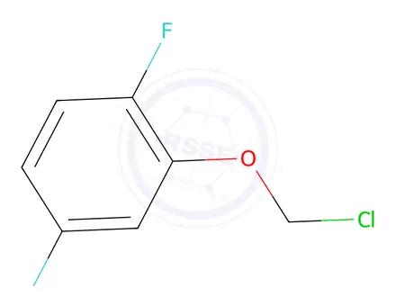 Chemical structure of 2-(Chloromethoxy)-1,4-difluorobenzene