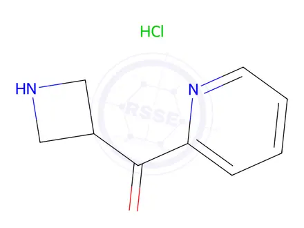 Chemical structure of Azetidin-3-yl(pyridin-2-yl)methanone hydrochloride
