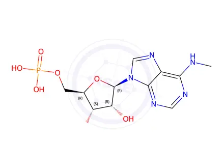 Chemical structure of S-Adenosyl-L-Methionine Impurity 10
