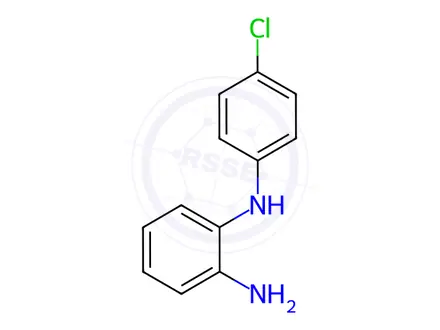 Chemical structure of N-(4-Chlorophenyl)-1,2-phenylenediamine