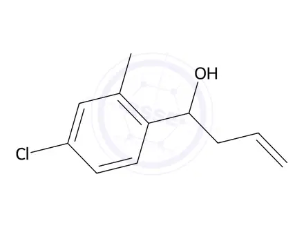 Chemical structure of 1-(4-Chloro-2-methylphenyl)but-3-en-1-ol