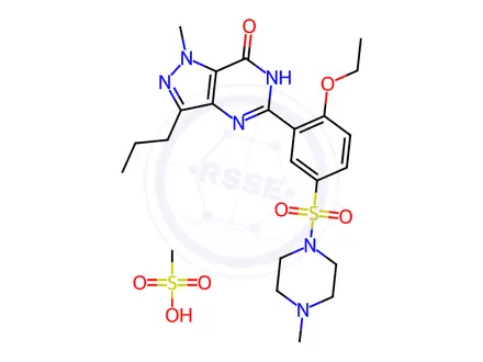 Chemical structure of WIN 55,212-2 MESYLATE