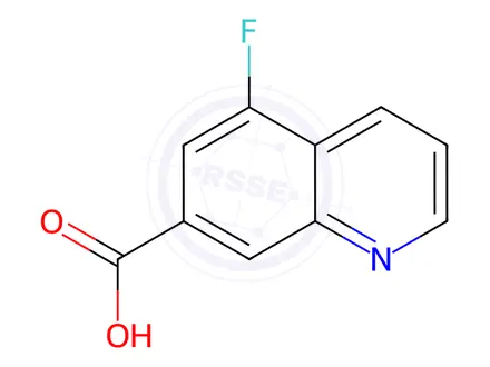 Chemical structure of 5-Fluoroquinoline-7-carboxylic acid