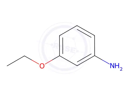 Chemical structure of 3-Ethoxyaniline
