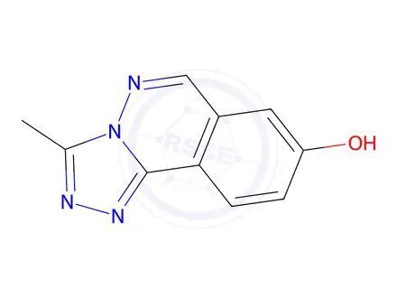 Chemical structure of 3-methyl-[1,2,4]triazolo[3,4-a]phthalazin-8-ol