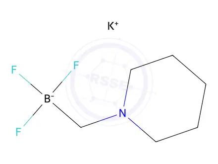 Chemical structure of Potassium (piperidin-1-yl)methyltrifluoroborate