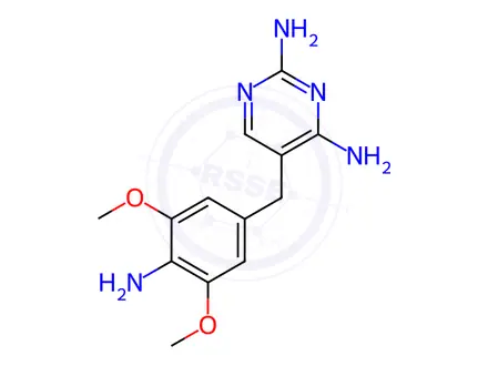 Chemical structure of Aditoprim Impurity 2