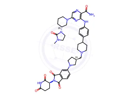 Chemical structure of Zelebrudomide Impurity 12