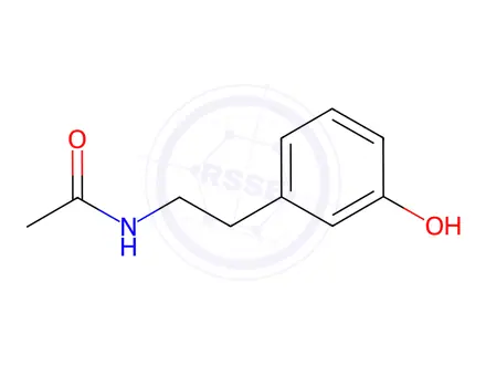 Chemical structure of N-(3-Hydroxyphenethyl)acetamide