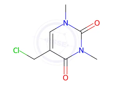 Chemical structure of Uracil Impurity 60