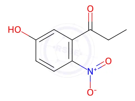 Chemical structure of 1-(5-Hydroxy-2-nitrophenyl)propan-1-one