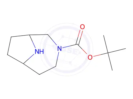 Chemical structure of Tert-Butyl 3,9-Diazabicyclo[4.2.1]nonane-3-carboxylate