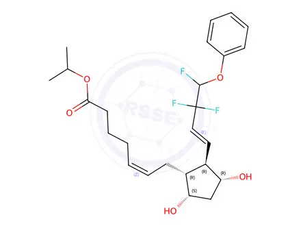 Chemical structure of Tafluprost Impurity 52