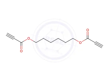 Chemical structure of Hexane-1,6-diyl dipropiolate
