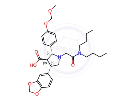 Chemical structure of Atrasentan Hydrochloride Impurity 138