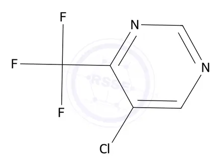 Chemical structure of 5-Chloro-4-(trifluoromethyl)pyrimidine