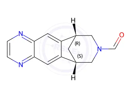 Chemical structure of Varenicline Impurity 2